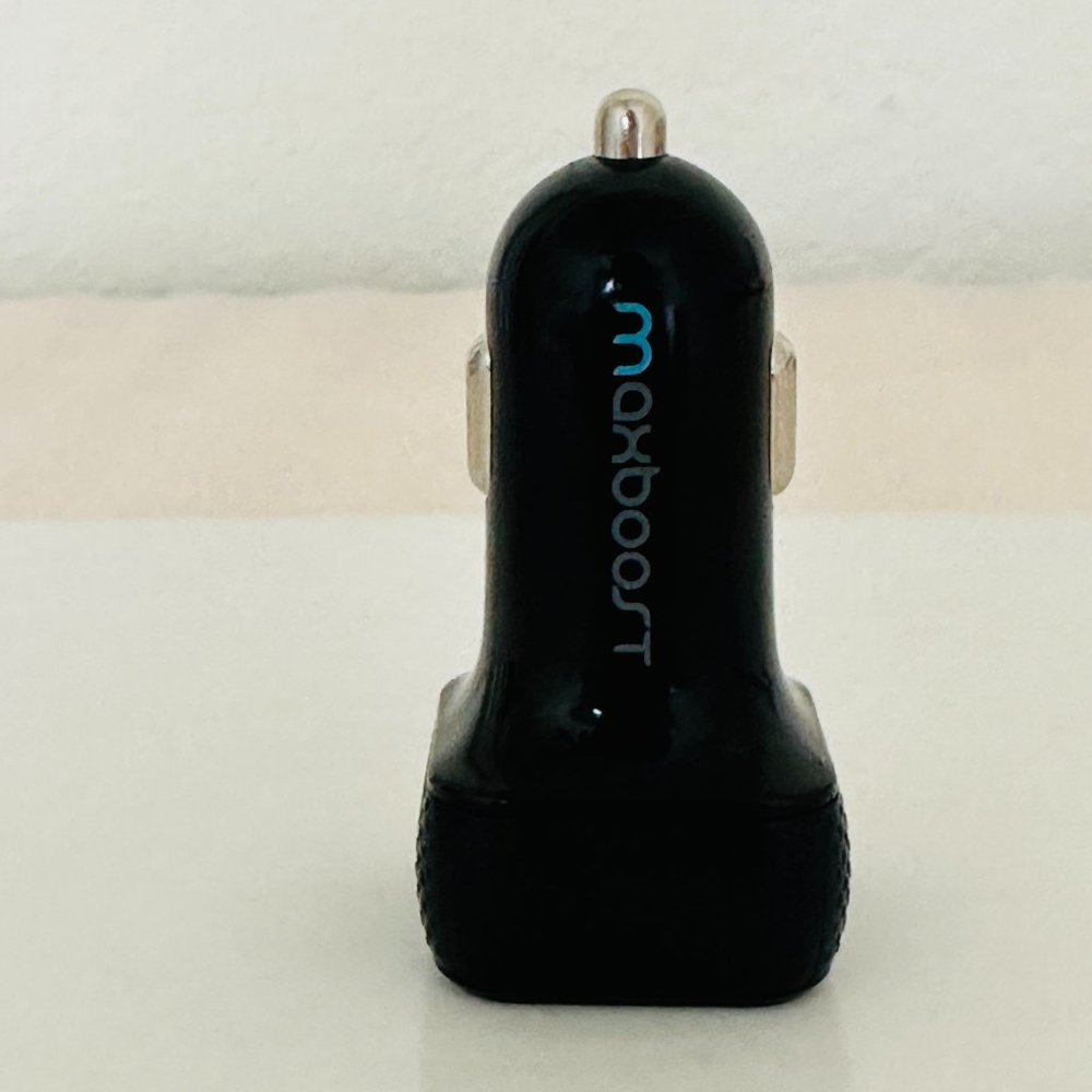 🔋Maxboost🔋 Car Charger Adapter, 4.8A/24W 2 USB Smart Port Car Charger [Black] - Picture 13 of 16